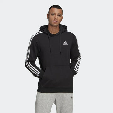 adidas Men's Essentials 3 Stripes Hoodie